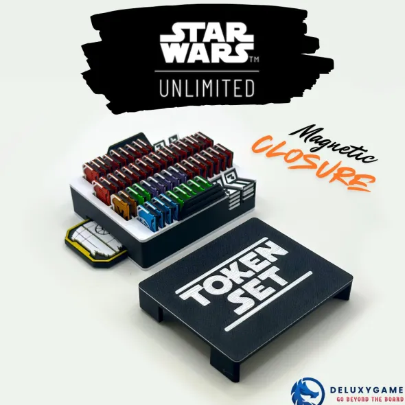 Star Wars: Unlimited – Jetons Deluxe avec boite magnétique