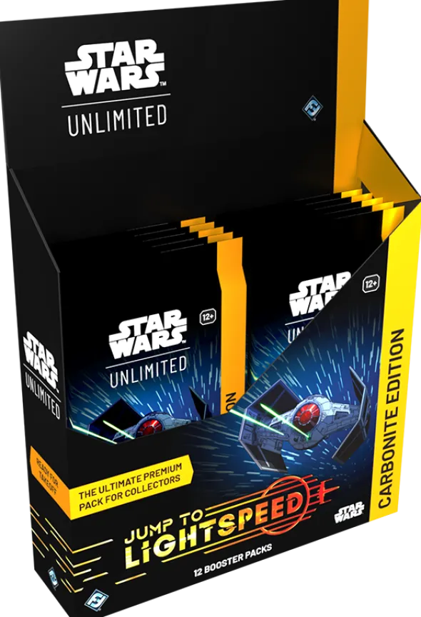 Star Wars Unlimited : Jump to Lightspeed - Carbonite Edition Booster Display