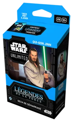 Star Wars Unlimited : Légendes de la Force - Deck de Démarrage : Qui-Gon