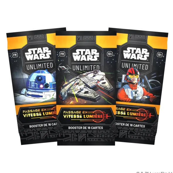 Star Wars Unlimited : Passage en Vitesse Lumière - Boite de 24 Boosters