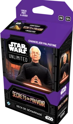 Star Wars Unlimited : Secrets du Pouvoir - Deck de Démarrage : Chancelier Palpatine