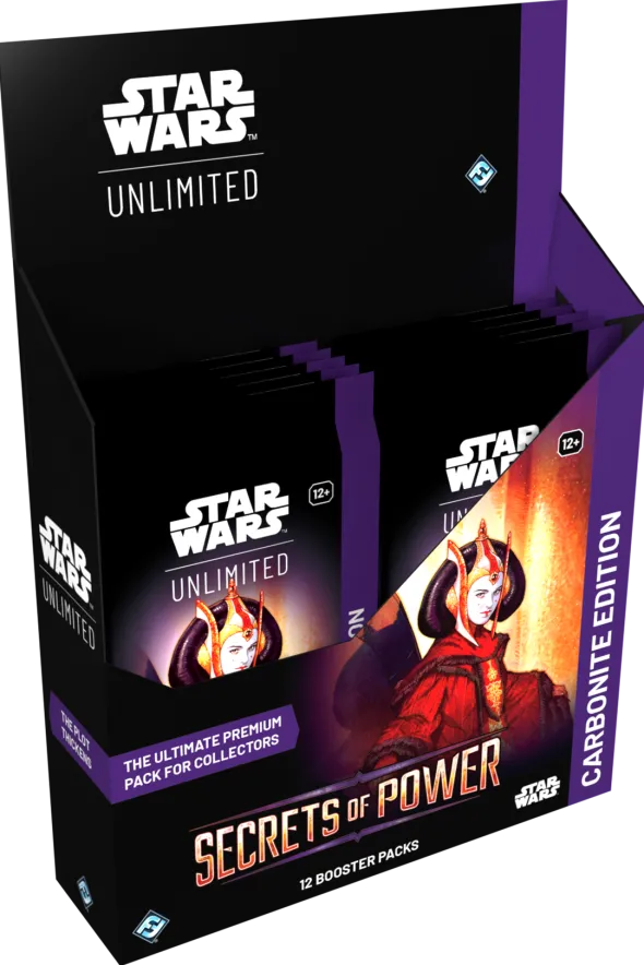 Star Wars Unlimited : Secrets of Power - Carbonite Edition Booster Display