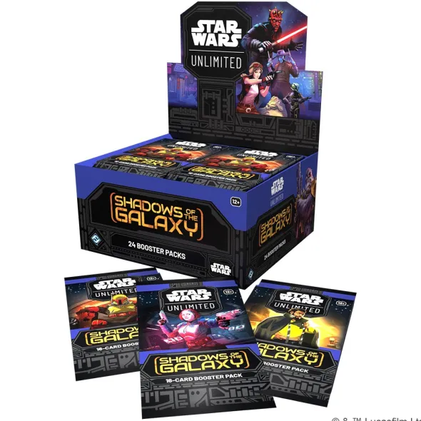 Star Wars Unlimited : Shadows of the Galaxy - Display 24 Boosters
