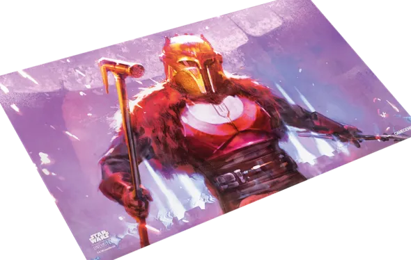 Star Wars Unlimited : Shiny Game Mat - The Armorer