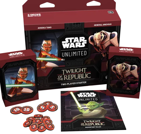 Star Wars Unlimited : Twilight of the Republic - 2 Player Starter