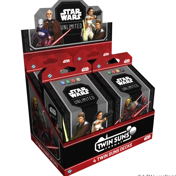 Star Wars Unlimited : Twin Suns - Deck Display