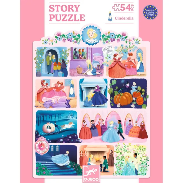 Story Puzzle - Cendrillon - 54 Pièces