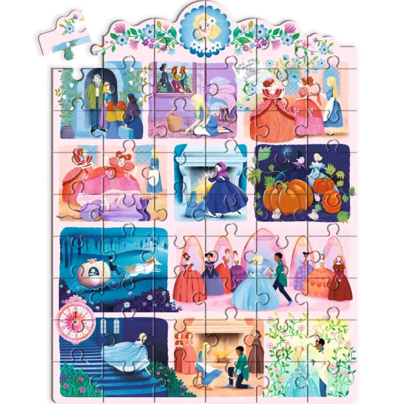 Story Puzzle - Cendrillon - 54 Pièces