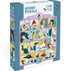 Story Puzzle - Le Petit Chaperon Rouge - 35 Pièces