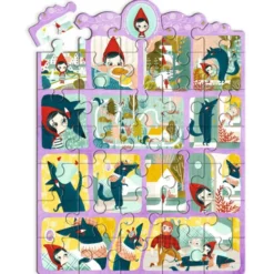 Story Puzzle - Le Petit Chaperon Rouge - 35 Pièces