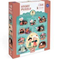 Story Puzzle - Pinocchio - 54 Pièces