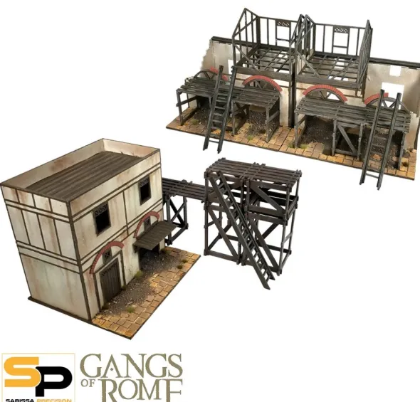 Streets Of Rome - Under Construction Terrain Set