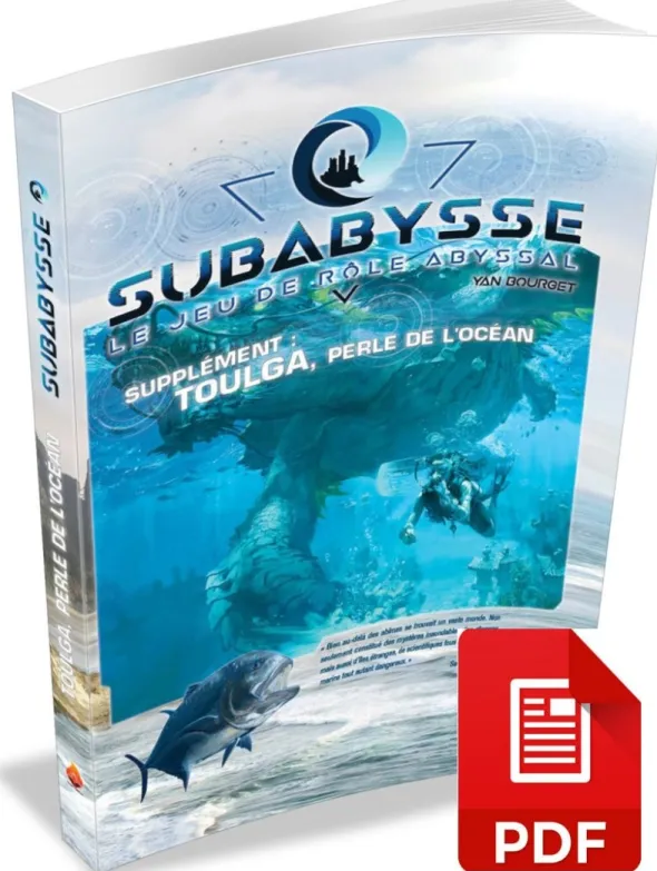 Subabysse - Supplément Toulga, perle de l'océan PdF