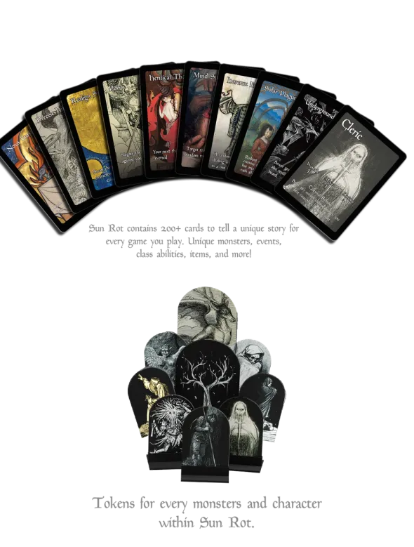 Sun Rot : Cooperative Grimdark Board Game