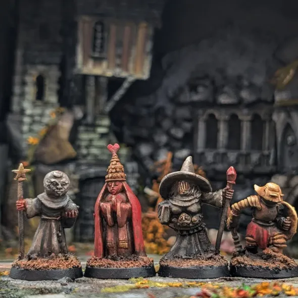 Sun Rot - Core Characters : Hand-Cast Metal Miniatures
