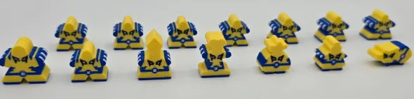 Superhero set 2 - Carcassonne Big Box Meeples
