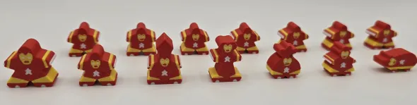 Superhero set 2 - Carcassonne Big Box Meeples