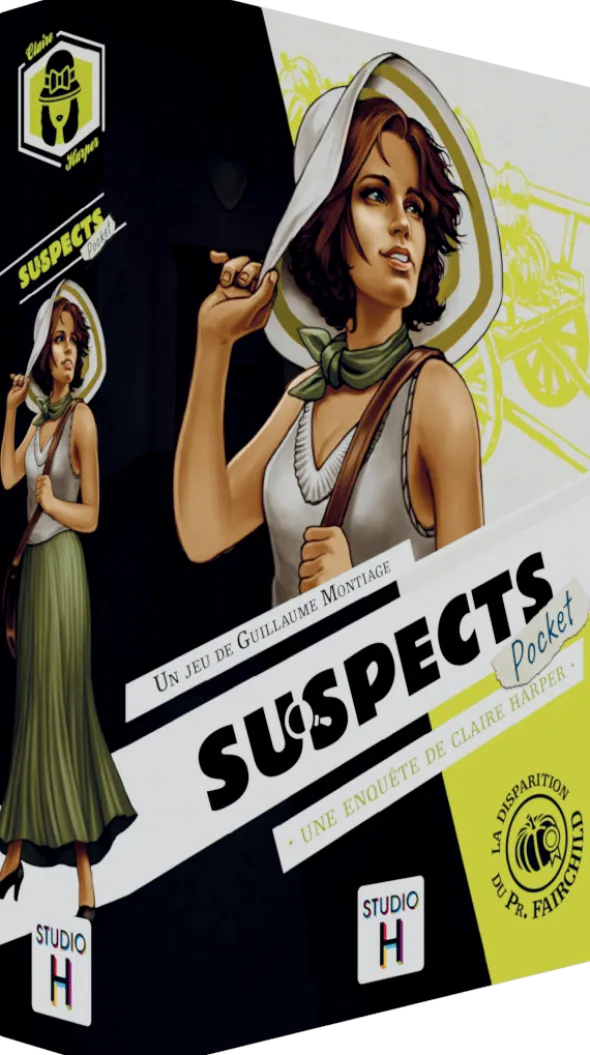 Suspects Pocket - La Disparition du Professeur Fairchild