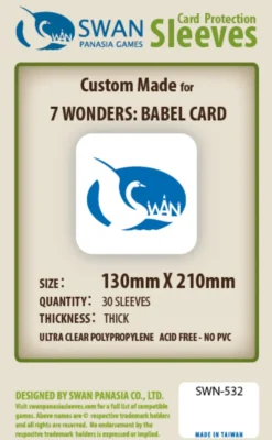 Swan Panasia - Card Sleeves Premium - 130x210mm - 30p