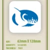 Swan Panasia - Card Sleeves Premium - 63x128mm - 50p