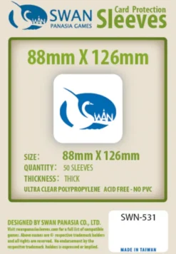 Swan Panasia - Card Sleeves Premium - 88x126mm - 50p