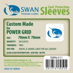 Swan Panasia - Card Sleeves Premium - 70x70mm - 100p