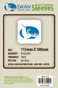 Swan Panasia - Card Sleeves Premium - 115x180mm - 40p