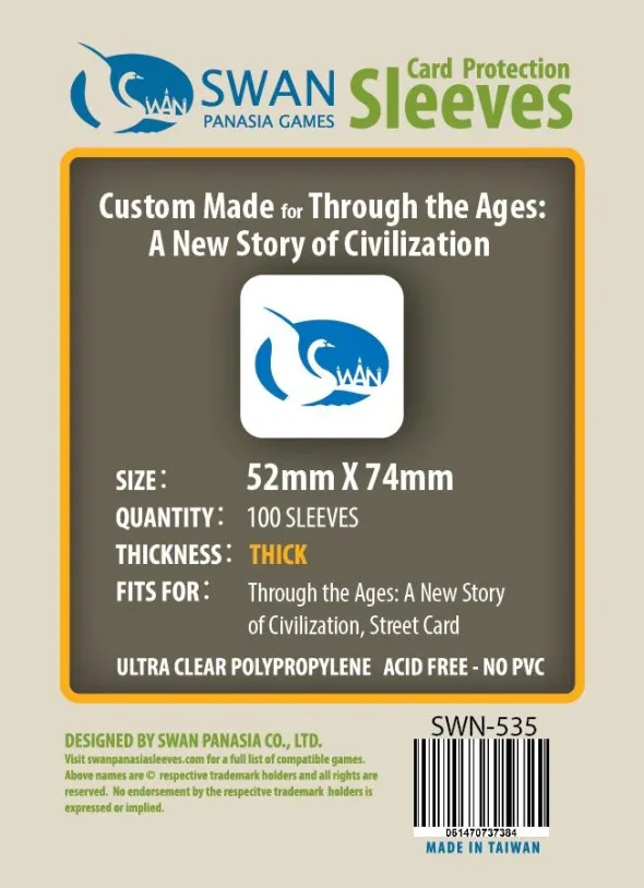 Swan Panasia - Card Sleeves Premium - 52x74mm - 100p