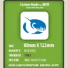 Swan Panasia - Card Sleeves Premium - 80x122mm - 90p