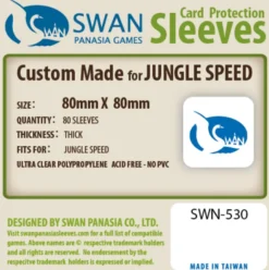 Swan Panasia - Card Sleeves Premium - 80x80mm - 80p