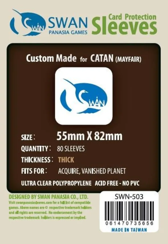 Swan Panasia - Card Sleeves Premium - 55x82mm - 80p
