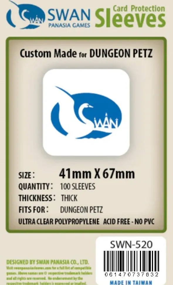 Swan Panasia - Card Sleeves Premium - 41x67mm - 100p