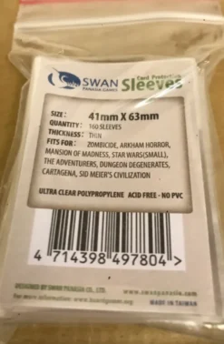 Swan Panasia - Card Sleeves Standard - 41x63mm - 160p