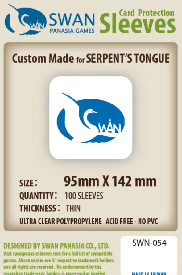 Swan Panasia - Card Sleeves Standard - 95x142mm - 100p