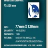 Swan Panasia - Card Sleeves Standard - 77x128mm - 100p