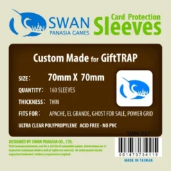Swan Panasia - Card Sleeves Standard - 70x70mm - 160p
