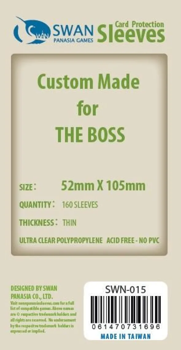 Swan Panasia - Card Sleeves Standard - 52x105mm - 160p
