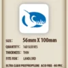 Swan Panasia - Card Sleeves Standard - 56x100mm - 160p