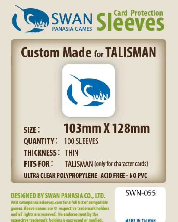 Swan Panasia - Card Sleeves Standard - 103x128mm - 100p