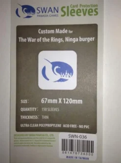 Swan Panasia - Card Sleeves Standard - 67x120mm - 150p