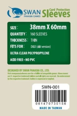 Swan Panasia - Card Sleeves Standard - 38x60mm - 160p