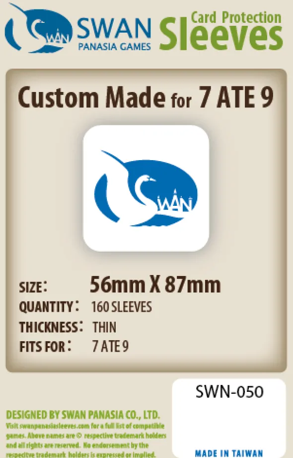 Swan Panasia - Card Sleeves Standard - 56x87mm - 160p