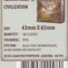 Swan Panasia - Card Sleeves Standard - 43x65mm - 160p