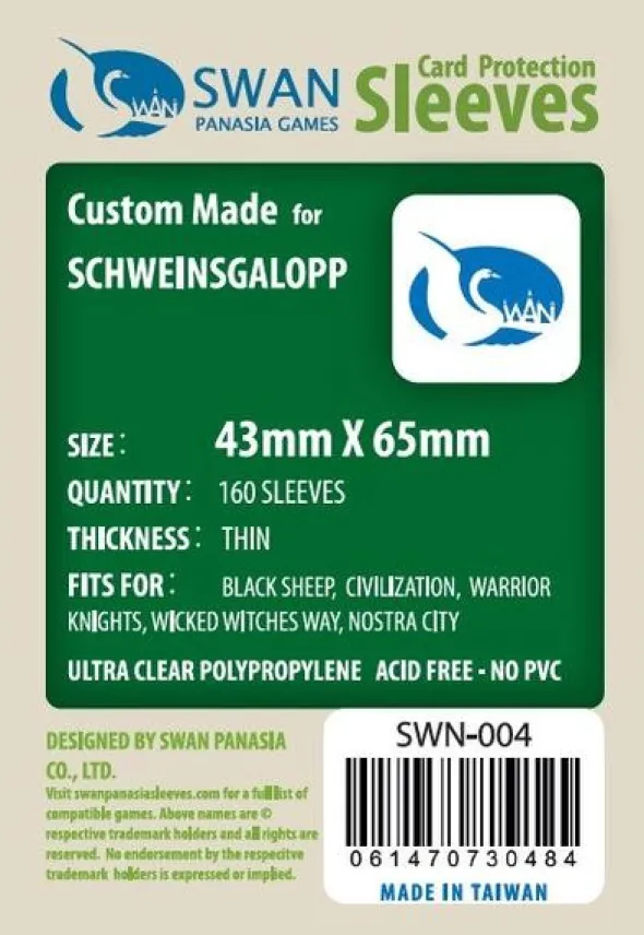 Swan Panasia - Card Sleeves Standard - 43x65mm - 160p