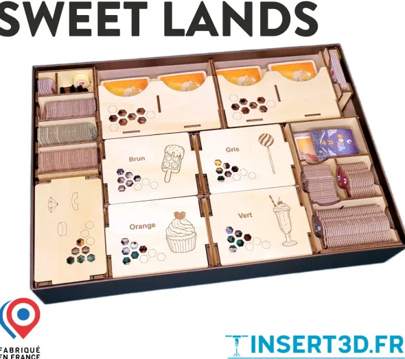 Sweet Lands - Insert compatible - livré assemblé