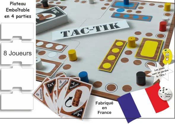 TAC-TIK - 8 Joueurs