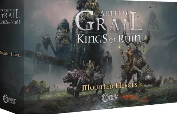 Tainted Grail - Kings of Ruin : Mounted Heroes