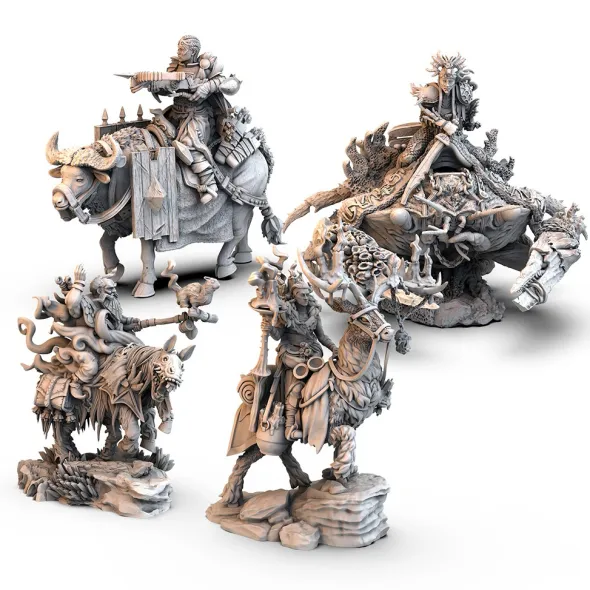 Tainted Grail - Kings of Ruin : Mounted Heroes