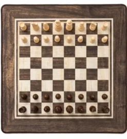 Tapis d'Echecs de 40 cm et ses Pions