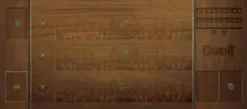 Tapis de Jeu Gwent : Le Jeu de Cartes Légendaire - Effet Bois